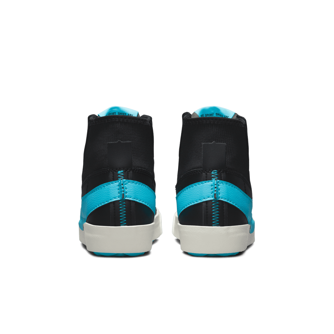 Nike Blazer Mid '77 Jumbo (Black/Baltic Blue-Sail) - Nike Blazer Mid '77 Jumbo (Black/Baltic Blue-Sail) - 