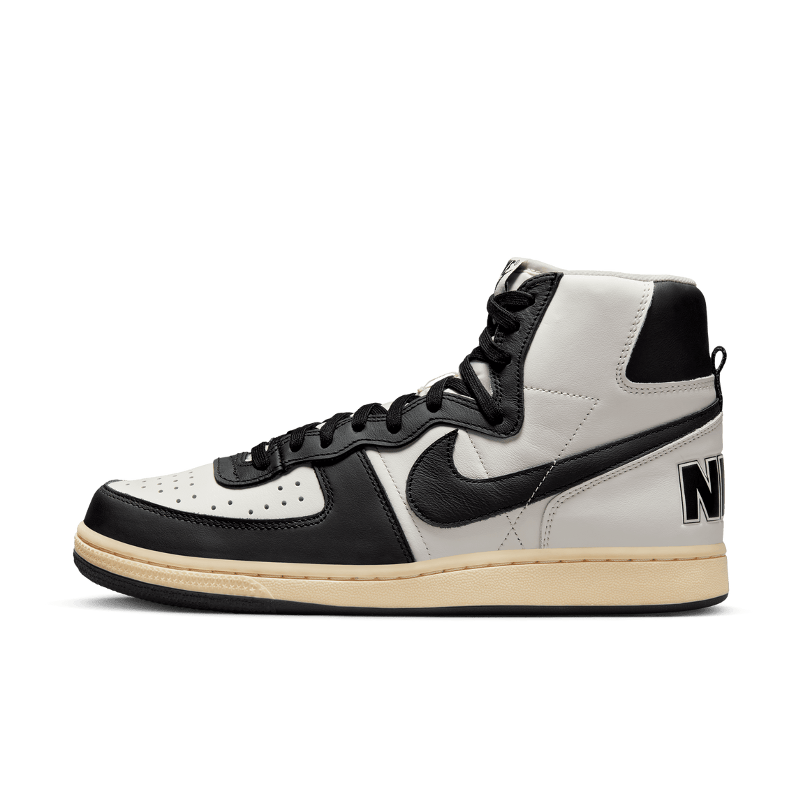Nike Terminator High Premium (Phantom/Black/Pale Vanilla-Sail) - Nike Terminator High Premium (Phantom/Black/Pale Vanilla-Sail) - 
