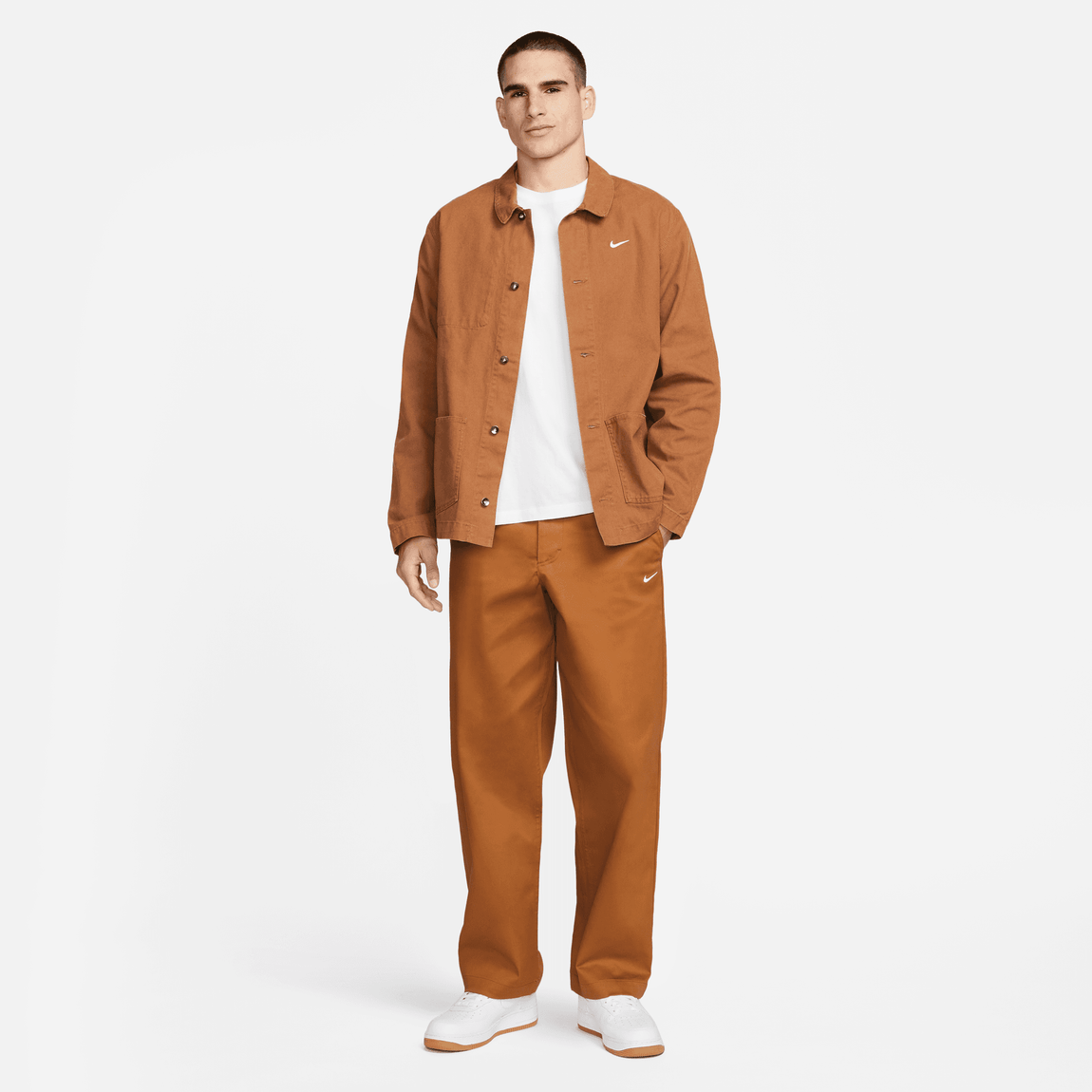 Nike Life El Chino Pants (Ale Brown/White) - Nike Life El Chino Pants (Ale Brown/White) - 