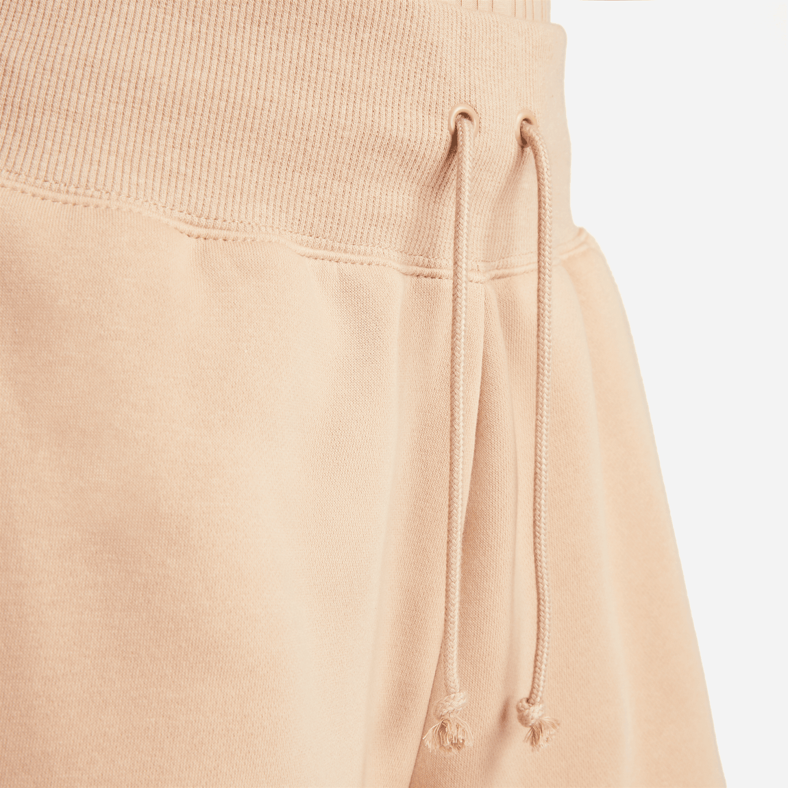 Nike Women's Sportswear Phoenix Fleece Shorts (Hemp/Sail) - Nike Women's Sportswear Phoenix Fleece Shorts (Hemp/Sail) - 
