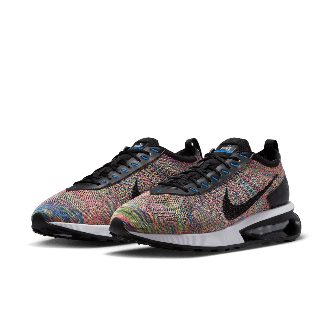 Nike Air Max Flyknit Racer (Multicolor/Black/Racer Blue-White) - Nike Air Max Flyknit Racer (Multicolor/Black/Racer Blue-White) - 