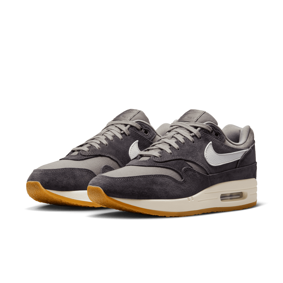 Nike Air Max 1 Premium 'Crepe' (Soft Grey/Neutral Grey/Thunder Grey) - Nike Air Max 1 Premium 'Crepe' (Soft Grey/Neutral Grey/Thunder Grey) - 