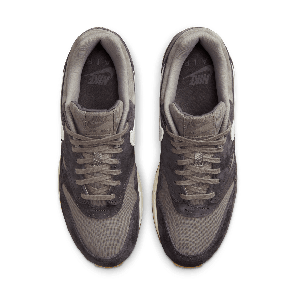 Nike Air Max 1 Premium 'Crepe' (Soft Grey/Neutral Grey/Thunder Grey) - Nike Air Max 1 Premium 'Crepe' (Soft Grey/Neutral Grey/Thunder Grey) - 
