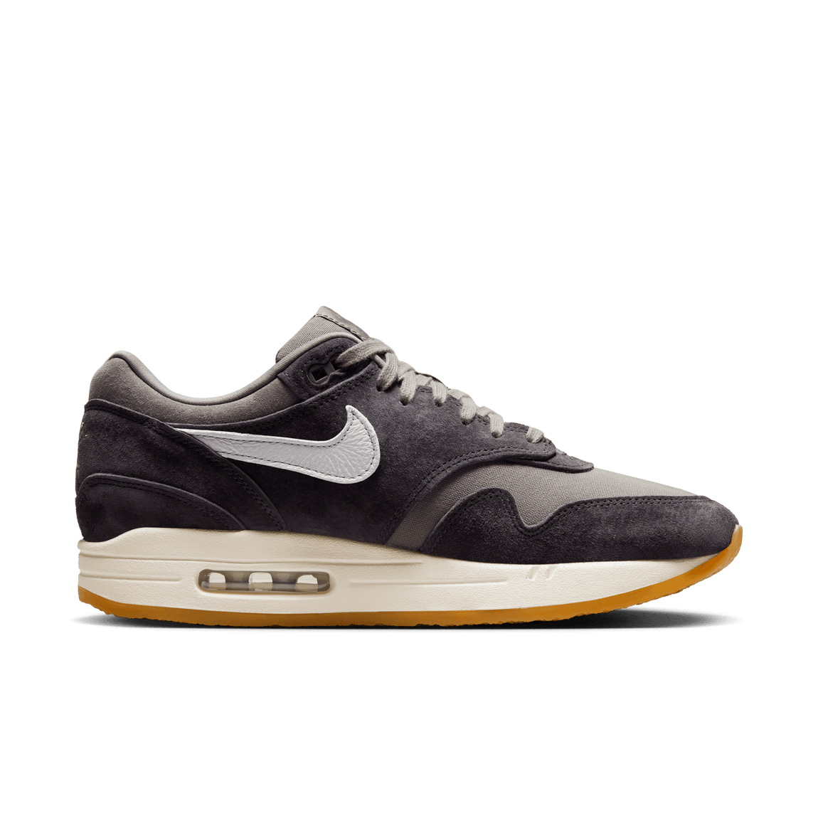 Nike Air Max 1 Premium 'Crepe' (Soft Grey/Neutral Grey/Thunder Grey) - Nike Air Max 1 Premium 'Crepe' (Soft Grey/Neutral Grey/Thunder Grey) - 