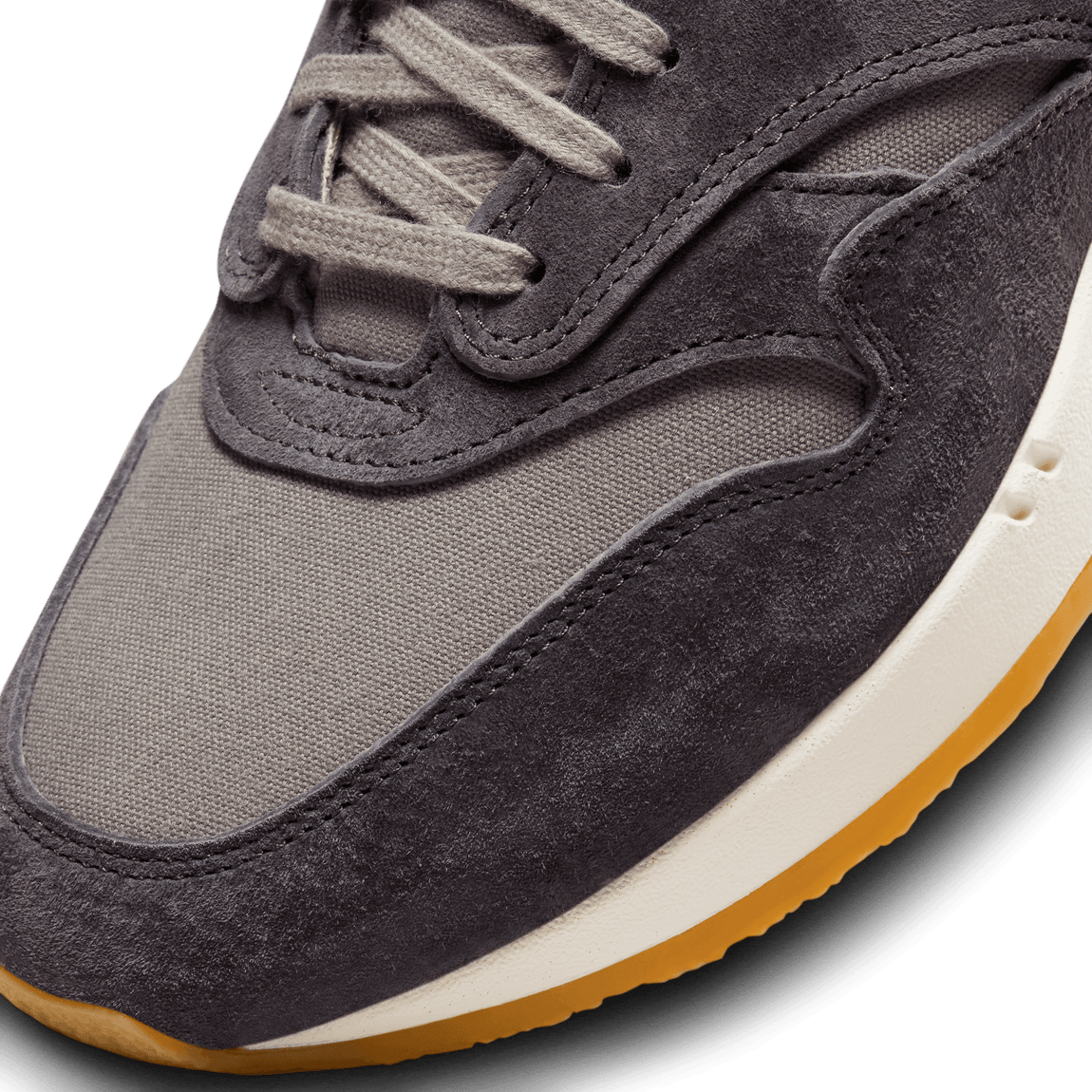 Nike Air Max 1 Premium 'Crepe' (Soft Grey/Neutral Grey/Thunder Grey) - Nike Air Max 1 Premium 'Crepe' (Soft Grey/Neutral Grey/Thunder Grey) - 