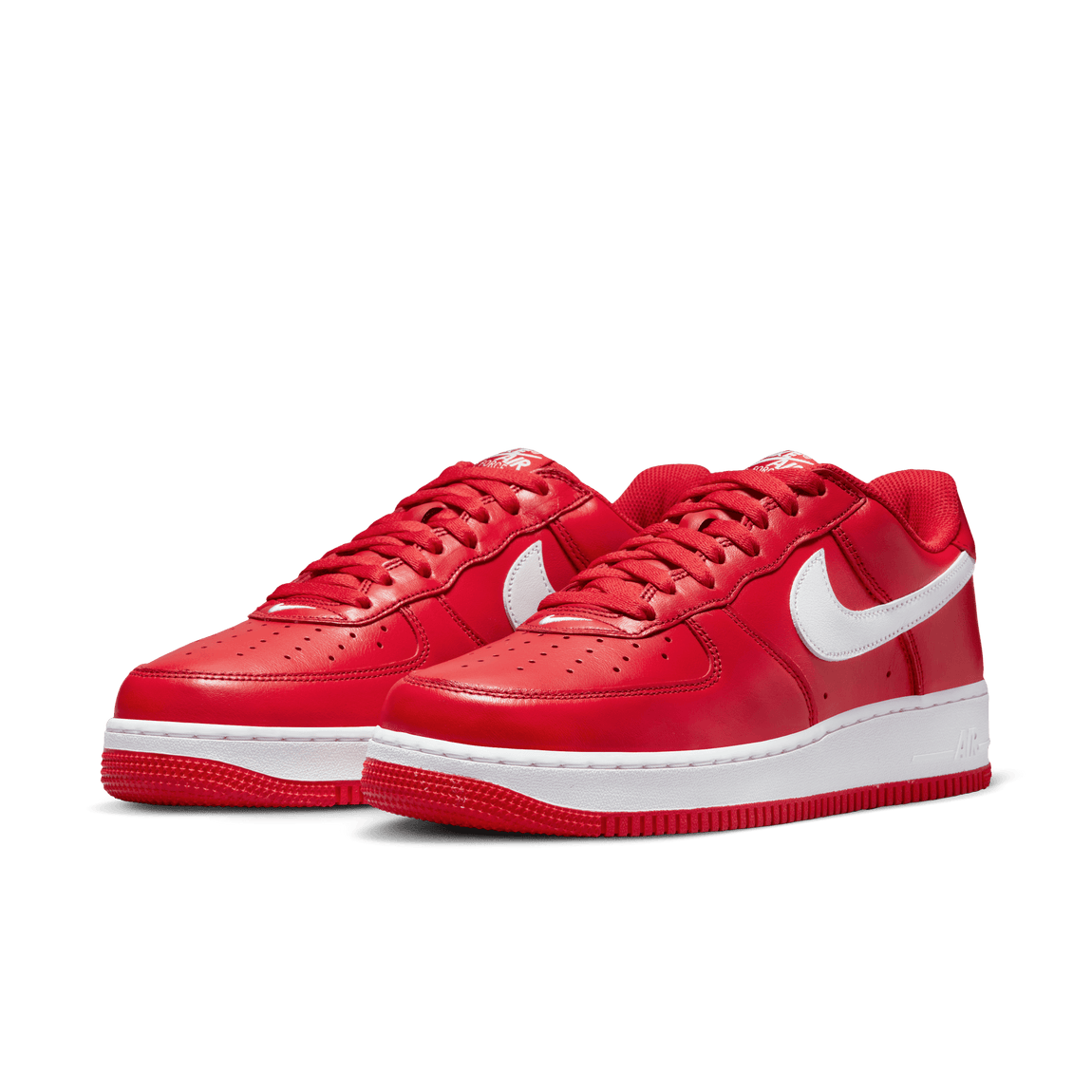 Nike Air Force 1 Low Retro (University Red/White) - Nike Air Force 1 Low Retro (University Red/White) - 