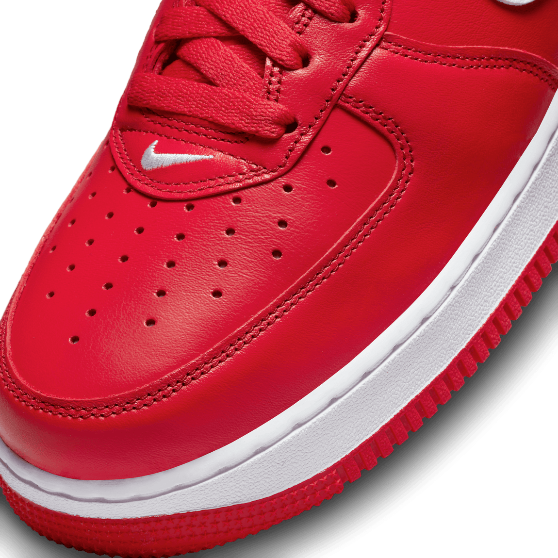 Nike Air Force 1 Low Retro (University Red/White) - Nike Air Force 1 Low Retro (University Red/White) - 
