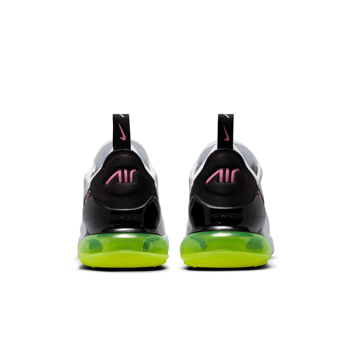 Women's Nike Air Max 270 (Pure Platinum/Black/White-Volt) - Women's Nike Air Max 270 (Pure Platinum/Black/White-Volt) - 