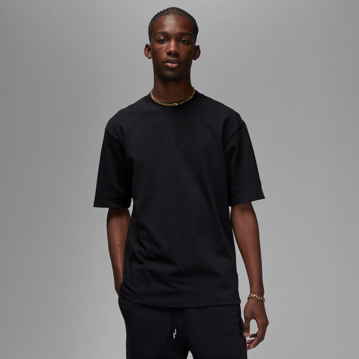 Air Jordan Wordmark Tee (Black) – Centre