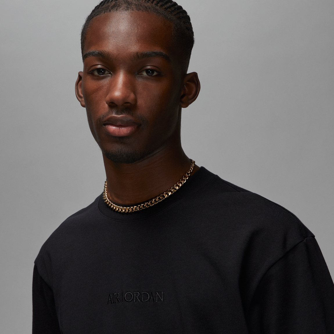 Air Jordan Wordmark Tee (Black) - Air Jordan Wordmark Tee (Black) - 