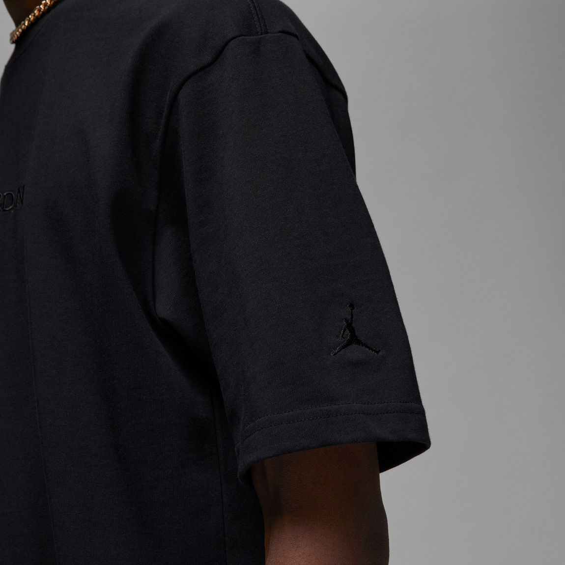 Air Jordan Wordmark Tee (Black) - Air Jordan Wordmark Tee (Black) - 