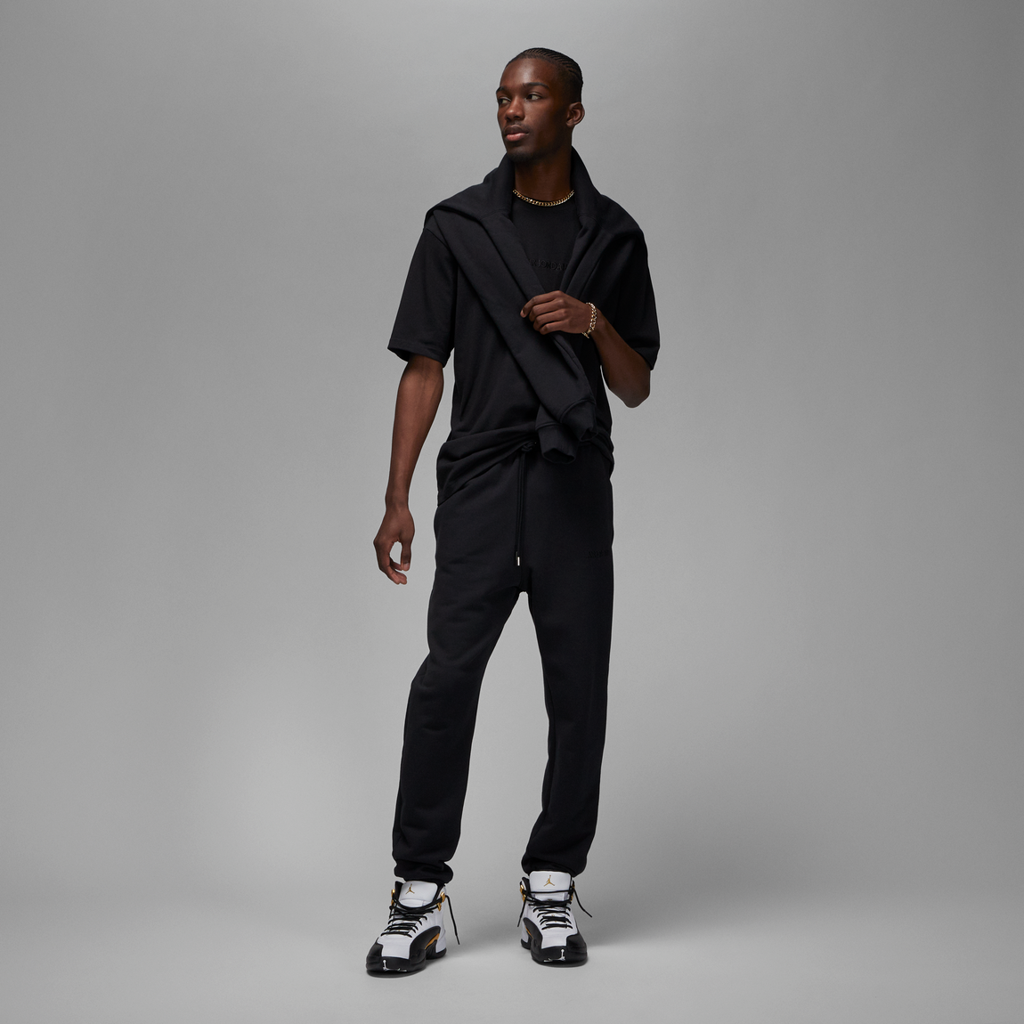Air Jordan Wordmark Tee (Black) - Air Jordan Wordmark Tee (Black) - 