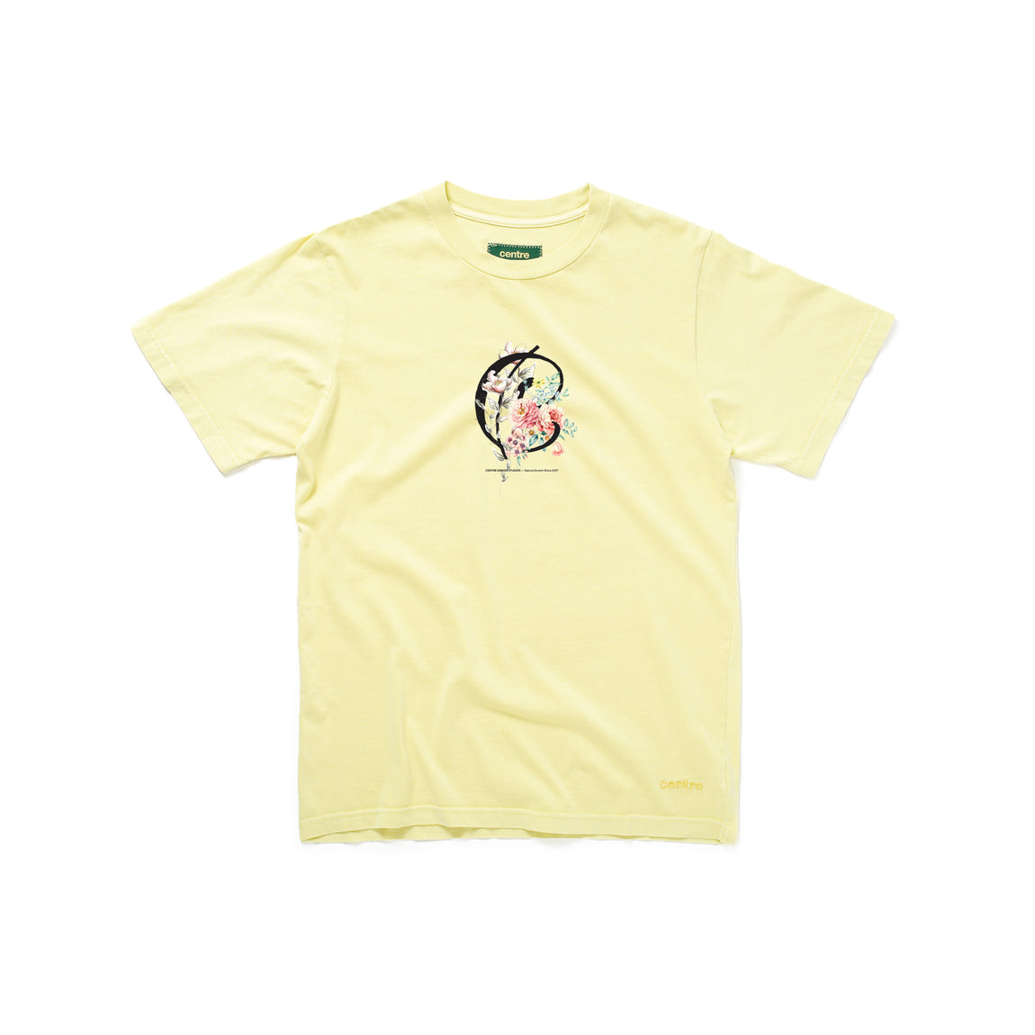 Centre Floral Tee (Sunbeam) - Centre Floral Tee (Sunbeam) - 