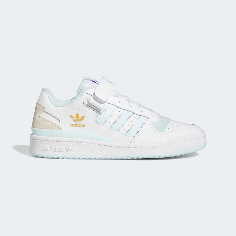 Adidas Forum Low (Cloud White/Almost Blue-Chalk White) - giftcard