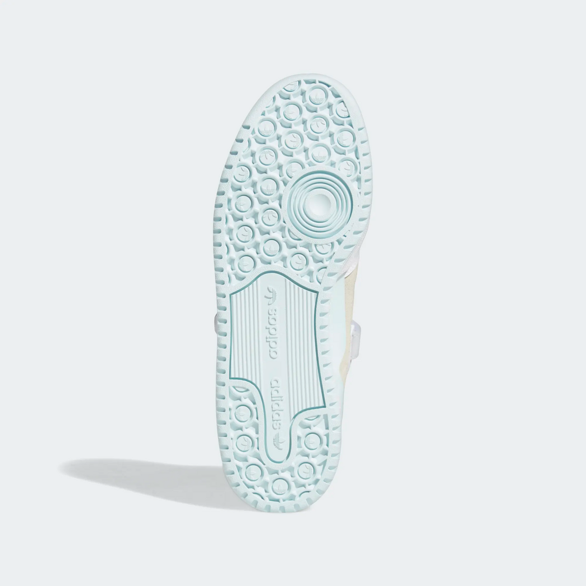 Adidas Forum Low (Cloud White/Almost Blue-Chalk White) - Adidas Forum Low (Cloud White/Almost Blue-Chalk White) - 