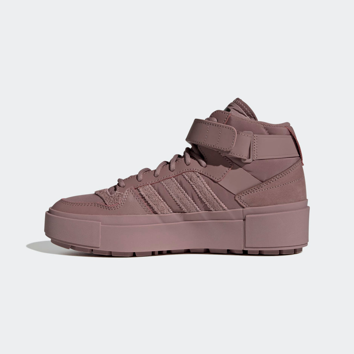 Women's Adidas Forum Bonega Mid (Oxide/Wonder Oxide-Black) - Women's Adidas Forum Bonega Mid (Oxide/Wonder Oxide-Black) - 