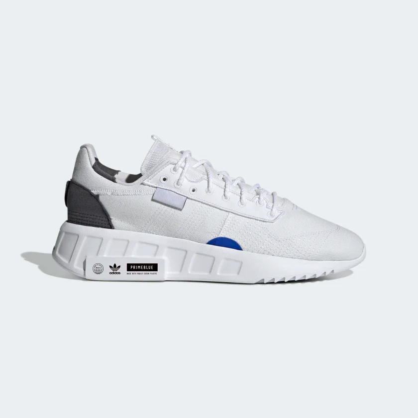 Adidas Geodiver + Primeblue (Cloud White/Cloud White-Core Black) - THE PLUG - MEN'S