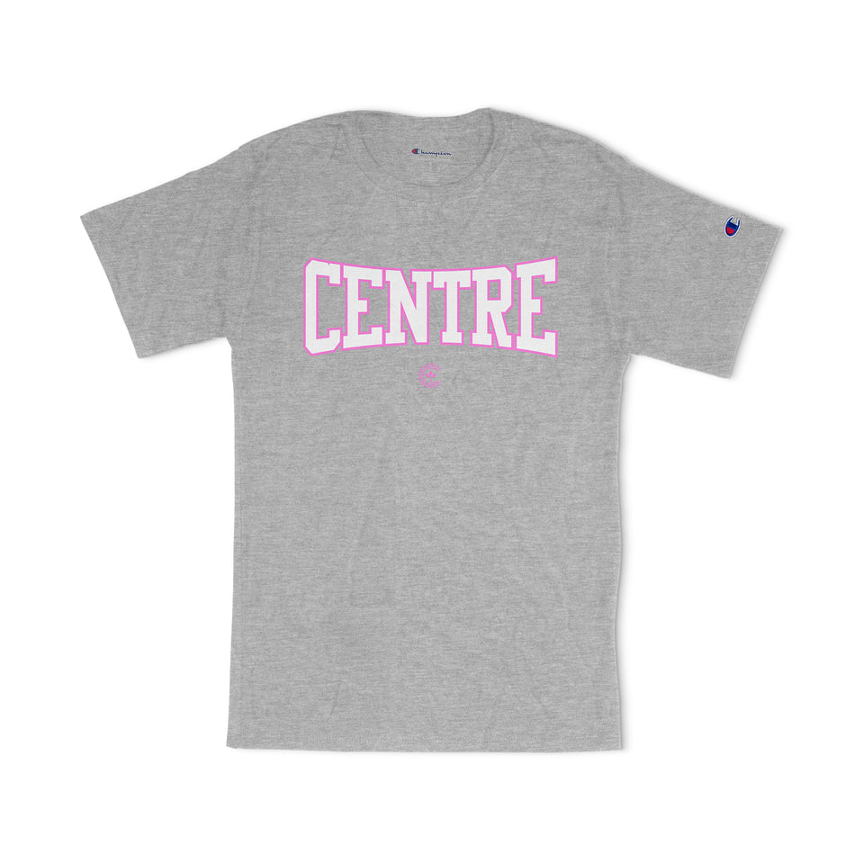 Centre Gridiron Tee (Oxford Grey) - Centre Tops