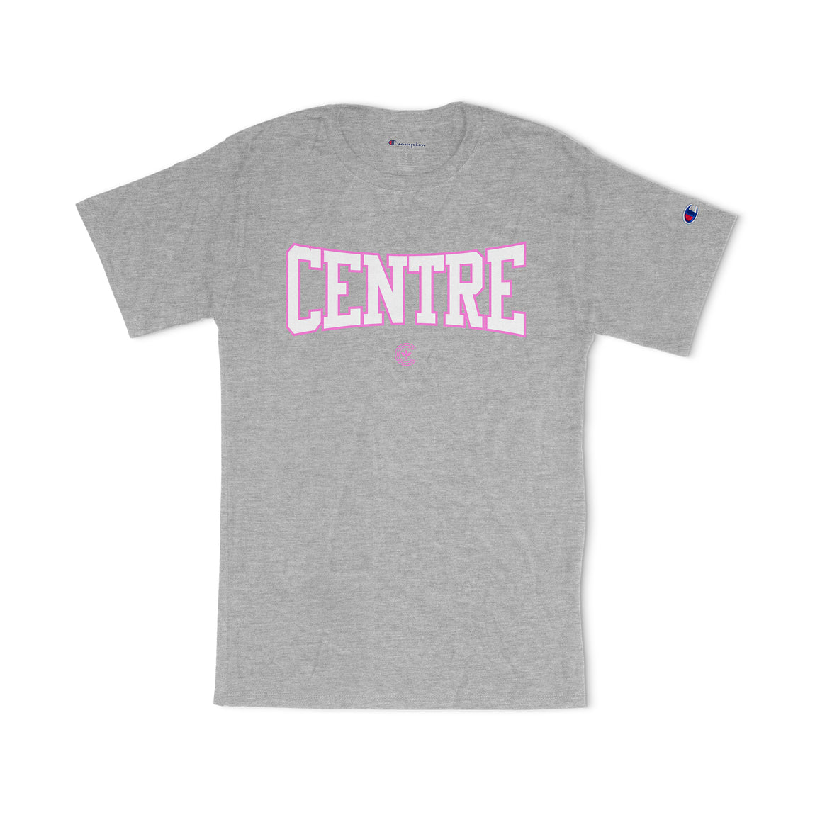 Centre Gridiron Tee (Oxford Grey) - Centre Gridiron Tee (Oxford Grey) - 