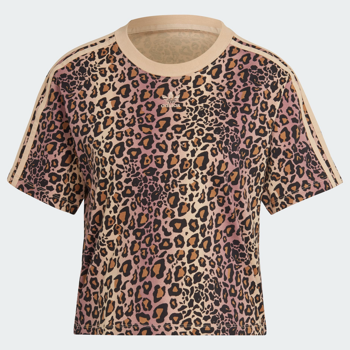 Adidas Women's Allover Print Tee (Black/Multicolor) - Adidas Women's Allover Print Tee (Black/Multicolor) - 