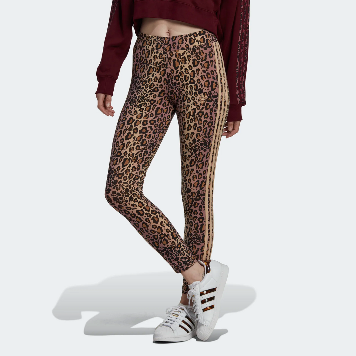Adidas Women's 7/8 Leggings (Black/Multicolor) - Adidas Women's 7/8 Leggings (Black/Multicolor) - 