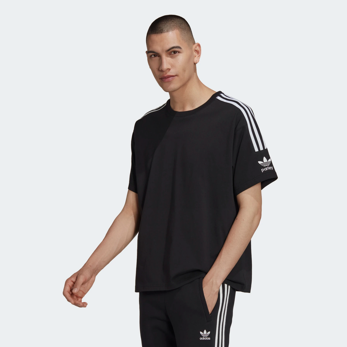 Adidas Originals Adicolor Parley Tee (Black) - Adidas Originals Adicolor Parley Tee (Black) - 