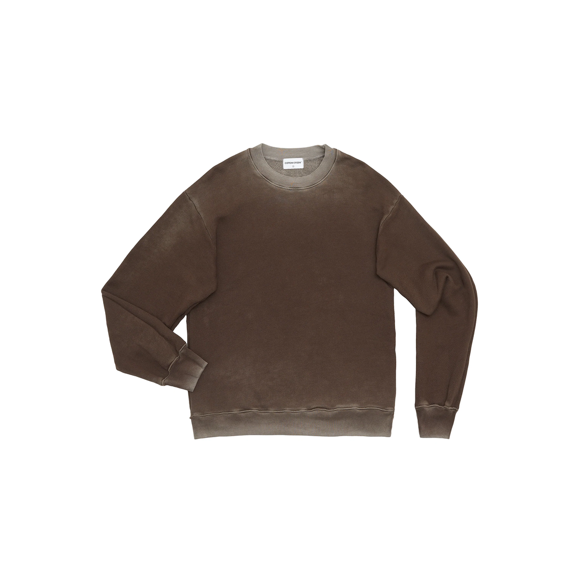 Cotton Citizen Men s Bronx Crewneck Vintage Espresso Centre