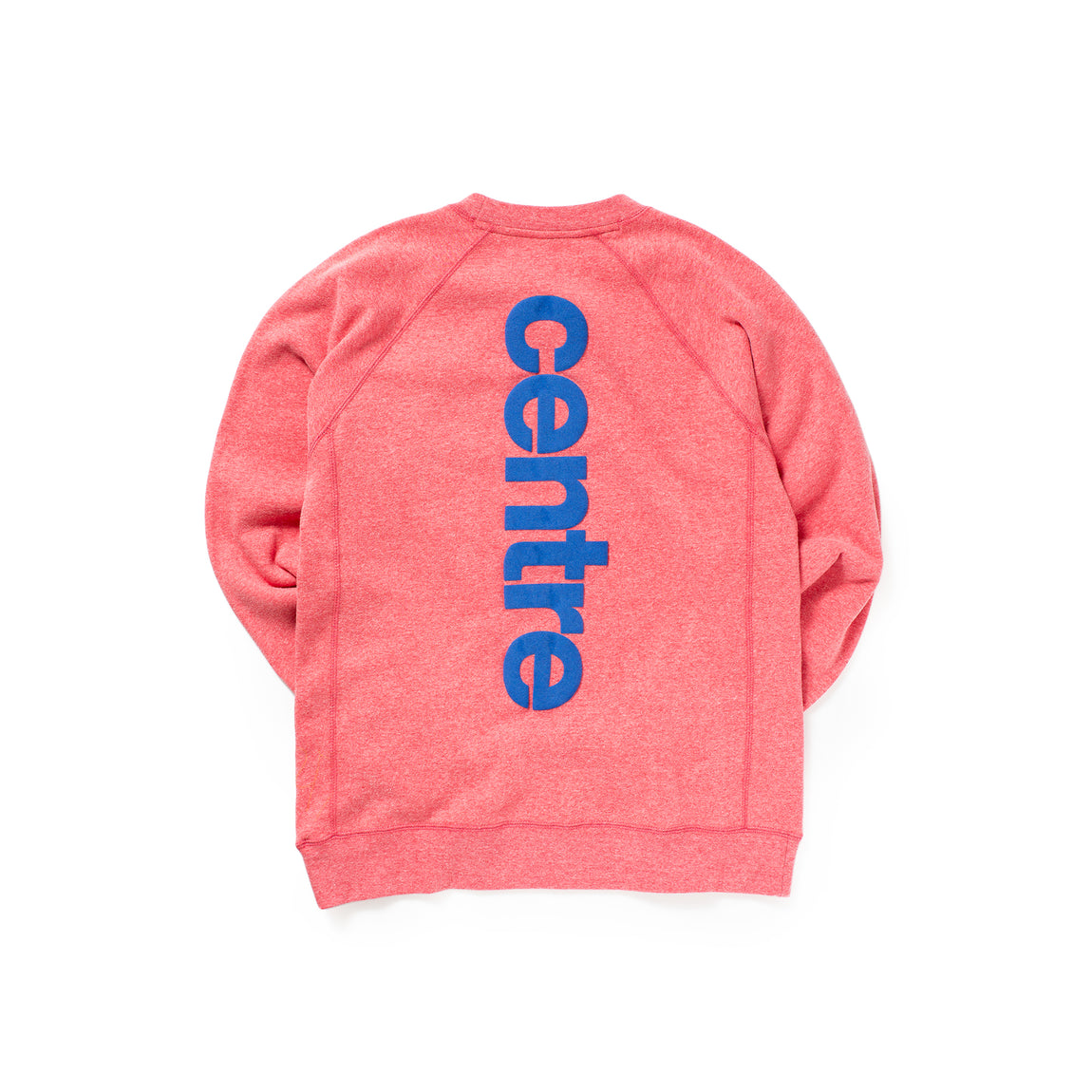 Centre Puff Raglan Sweatshirt (Pomegranate) - Centre Puff Raglan Sweatshirt (Pomegranate) - 