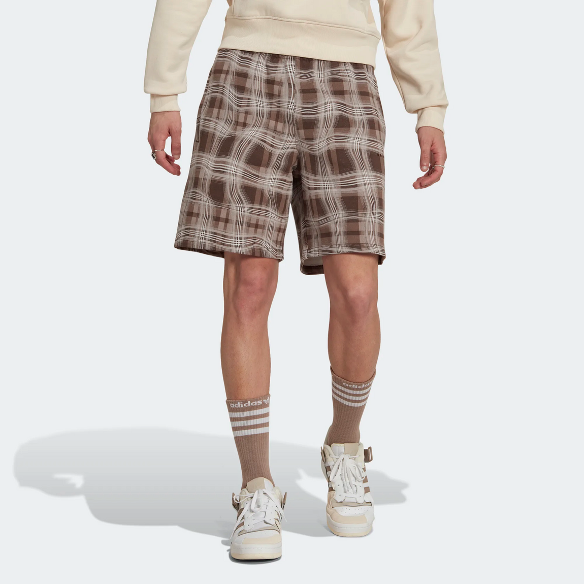 Adidas Reveal Allover Print Shorts (Chalky Brown) - Adidas Reveal Allover Print Shorts (Chalky Brown) - 