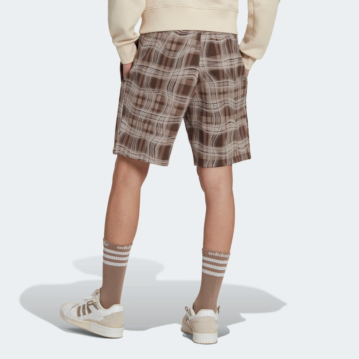 Adidas Reveal Allover Print Shorts (Chalky Brown) - Adidas Reveal Allover Print Shorts (Chalky Brown) - 