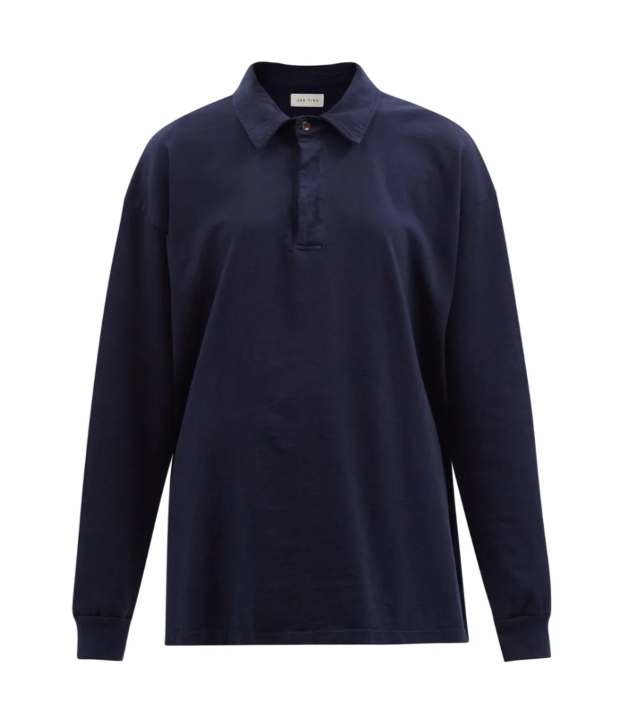Les Tien Heavyweight Rugby Tee (Navy) - Les Tien Heavyweight Rugby Tee (Navy) - 