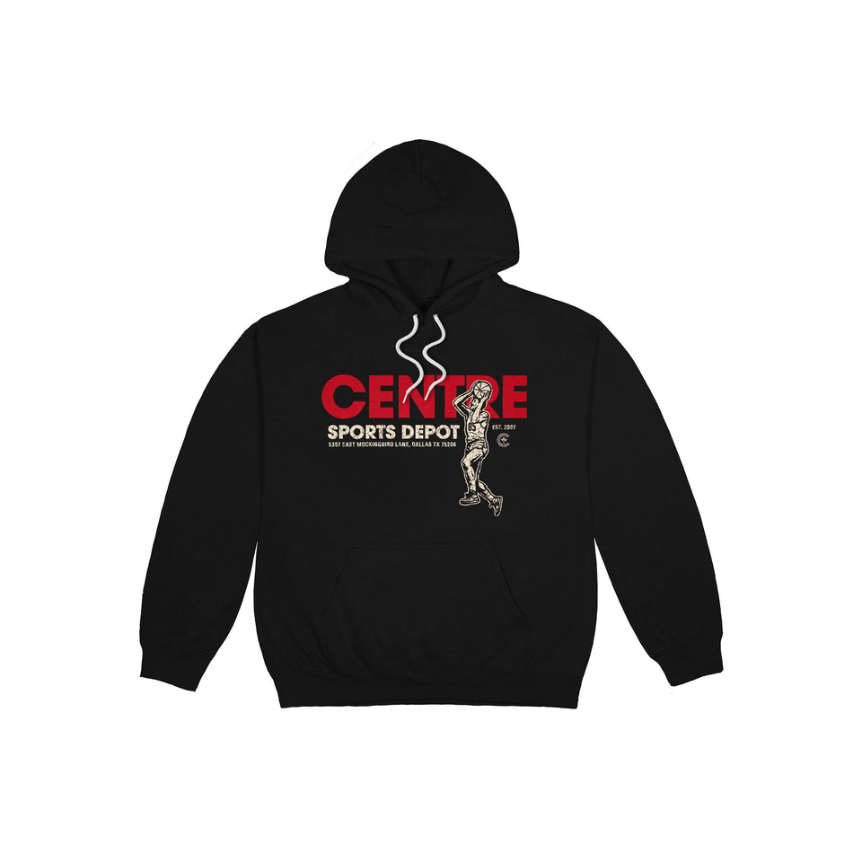 Centre Sports Depot Pullover Hoodie (Black) - july 2022 sale