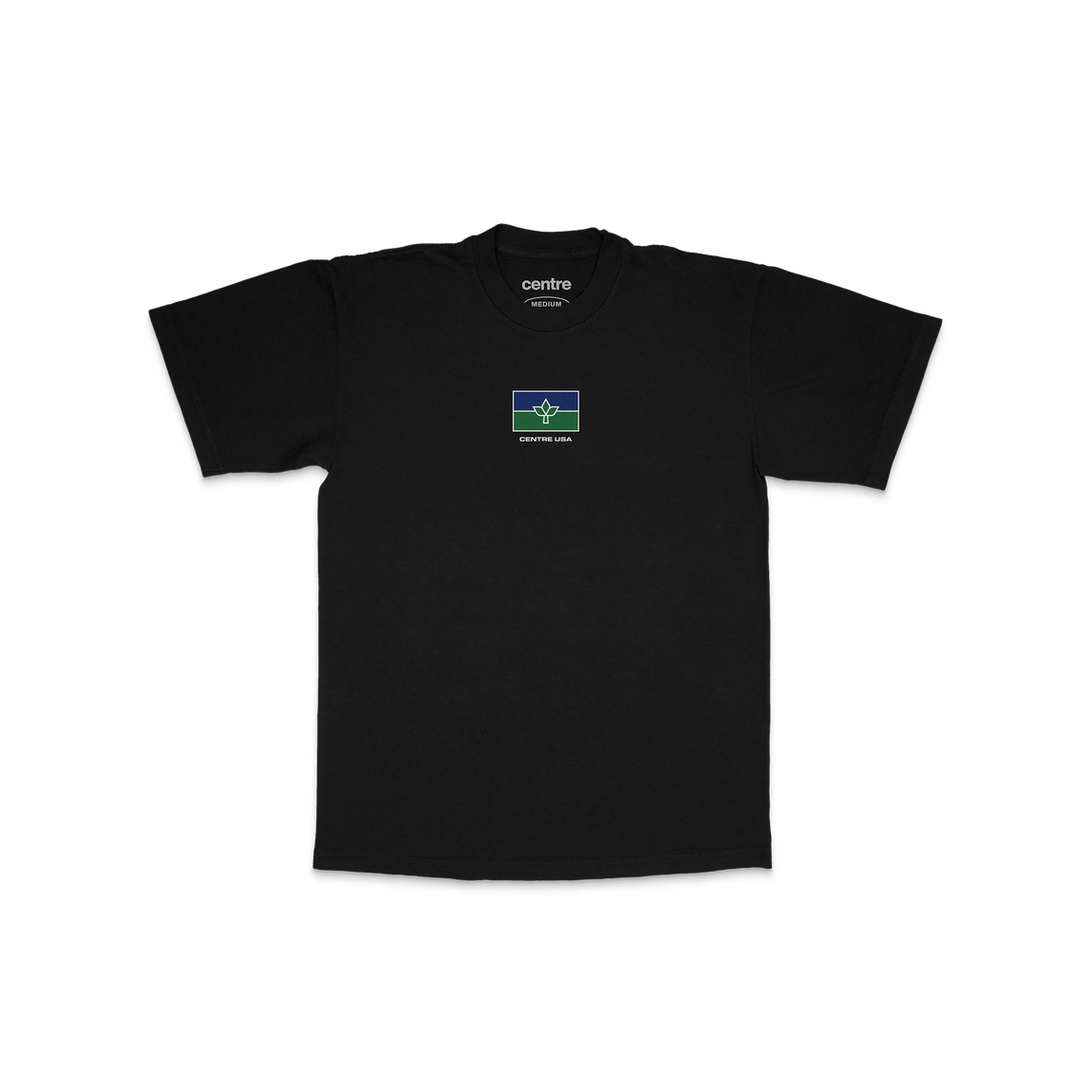 Centre To The World Tee (Black) - Centre To The World Tee (Black) - 