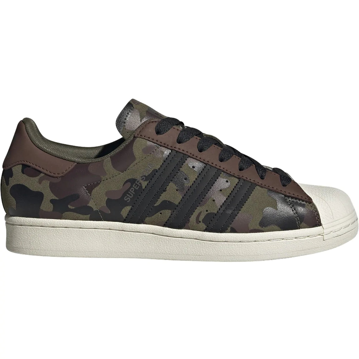 Adidas Superstar (Olive Strata/Mesa-Night Red) - Adidas Superstar (Olive Strata/Mesa-Night Red) - 