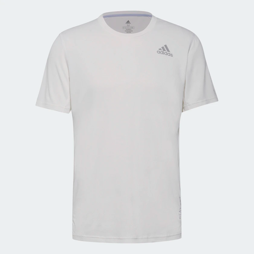 Adidas Heat Ready Tee (White/White) - Summer 30 Sale