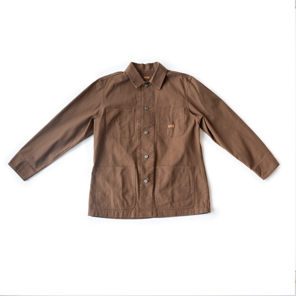 Dickies 1922 Chore Jacket (Timber Brown Duck Canvas) - Men's - Jackets & Outerwear