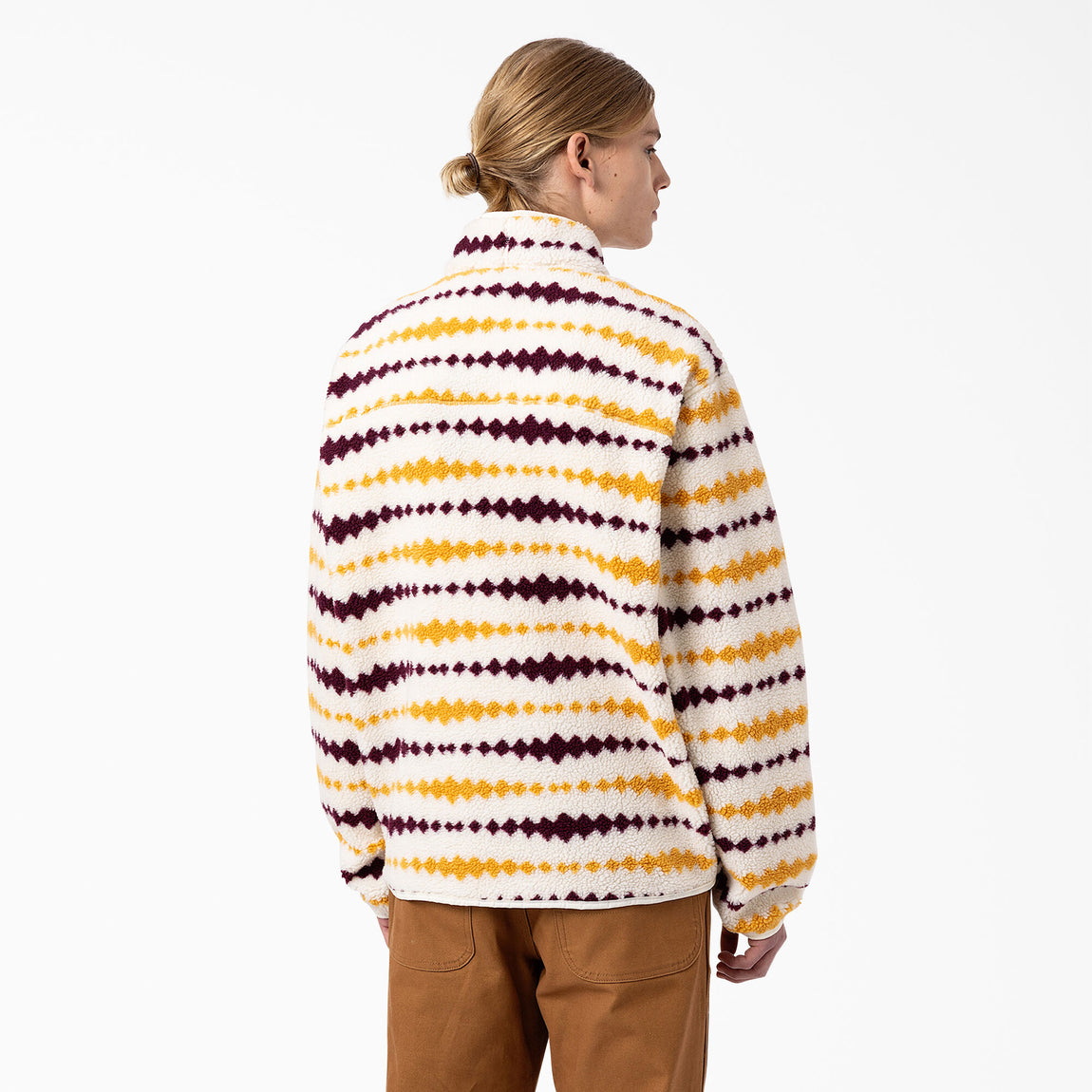 Dickies Falkville Fleece Jacket (Ecru/Grape) - Dickies Falkville Fleece Jacket (Ecru/Grape) - 