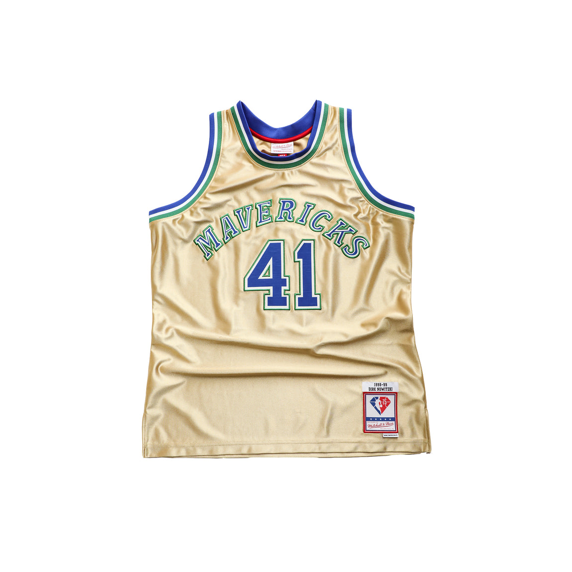 Mitchell and Ness Dallas Mavericks NBA 75th Anniversary Swingman Jerse –  Centre