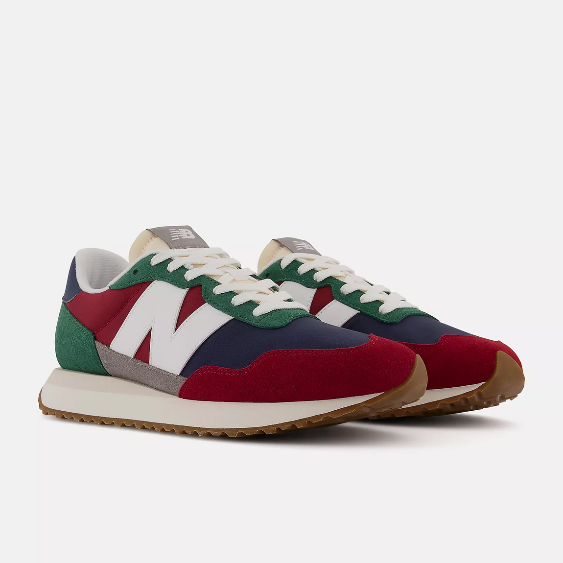 New Balance 237 V1 (Scarlet/Team Forest Green) - New Balance 237 V1 (Scarlet/Team Forest Green) - 