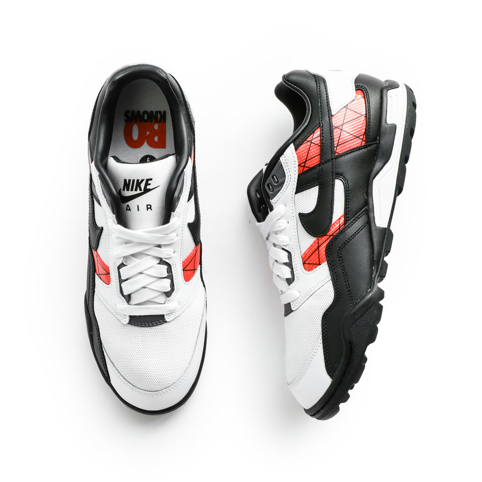 Nike Air Bo Turf (White/Black/Solar Red) - Nike