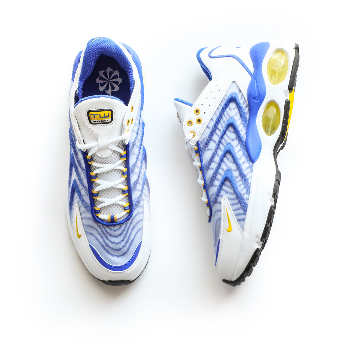 Nike Air Max TW (White/Speed Yellow/Racer Blue-Black) - Nike Air Max TW (White/Speed Yellow/Racer Blue-Black) - 