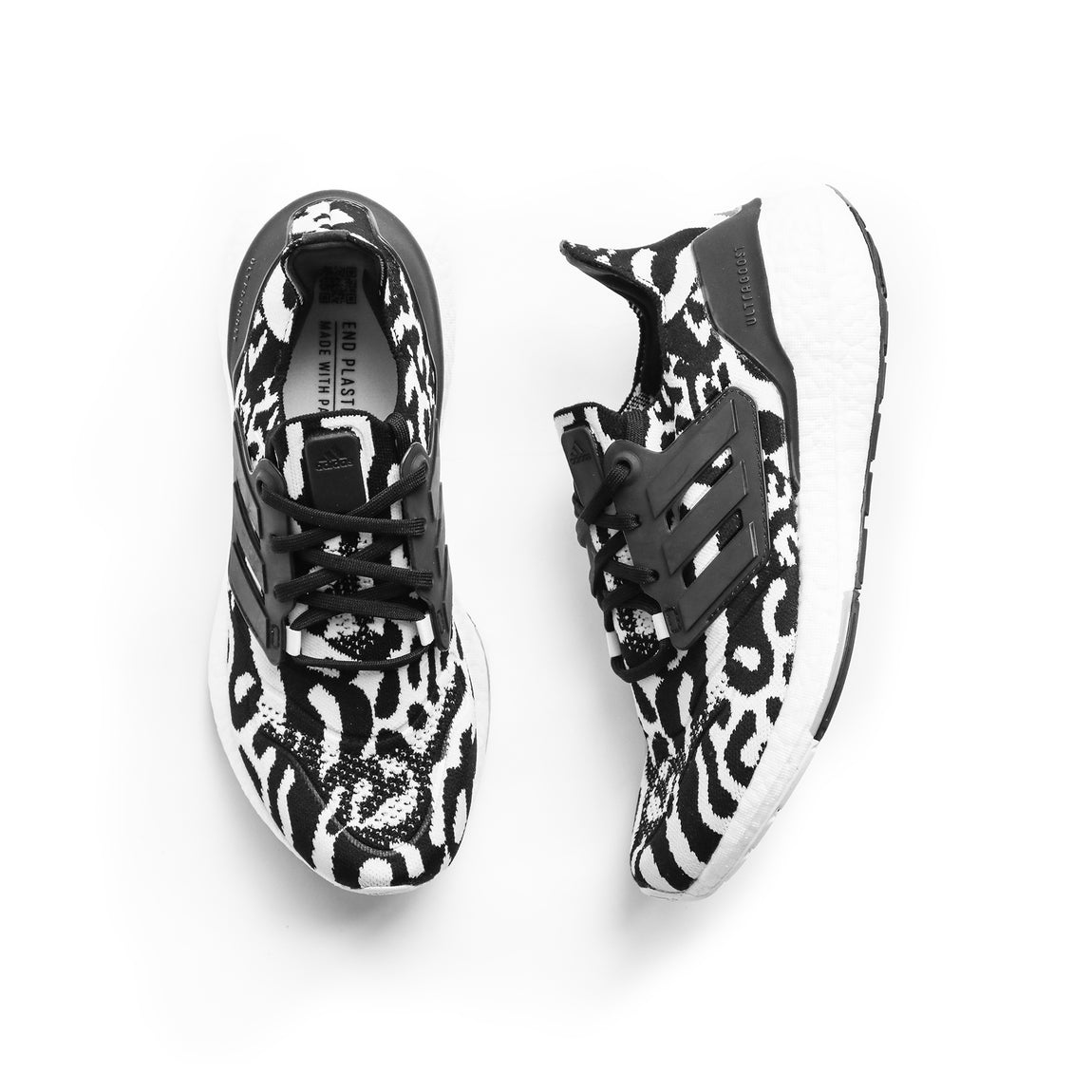 Adidas Ultraboost 22 'Zebra' (Black/White/Almost Lime) - Adidas Ultraboost 22 'Zebra' (Black/White/Almost Lime) - 