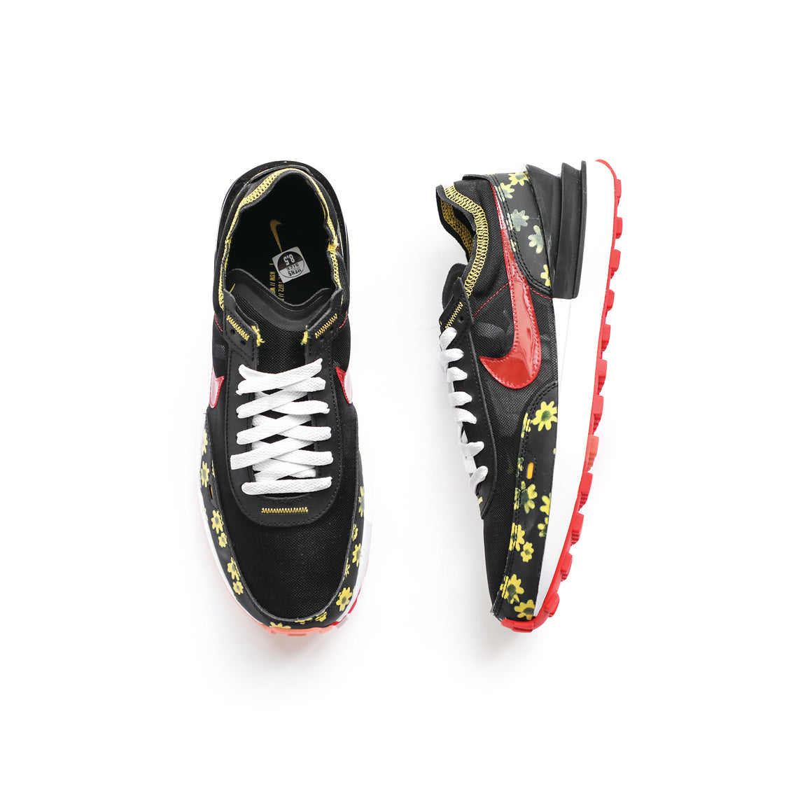 Nike Waffle One (Black/Habanero Red/Vivid Sulfur) - Nike Waffle One (Black/Habanero Red/Vivid Sulfur) - 