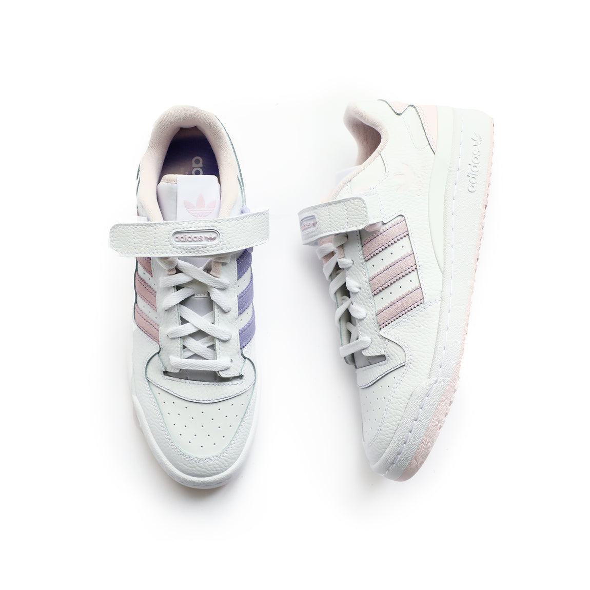 Adidas Forum Low (White/Almost Pink/Light Purple) - Adidas Forum Low (White/Almost Pink/Light Purple) - 