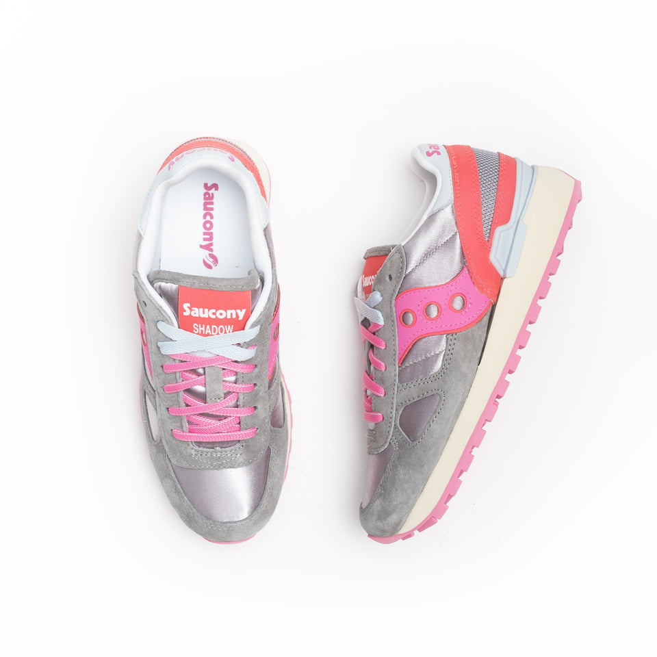 Saucony Women's Shadow Original 'Silky' (Grey/Pink) - Saucony