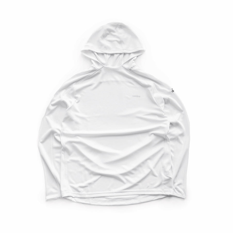 Centre X Adidas Game Mode Training Hoodie (White) - Centre Hoodies/Sweatshirts