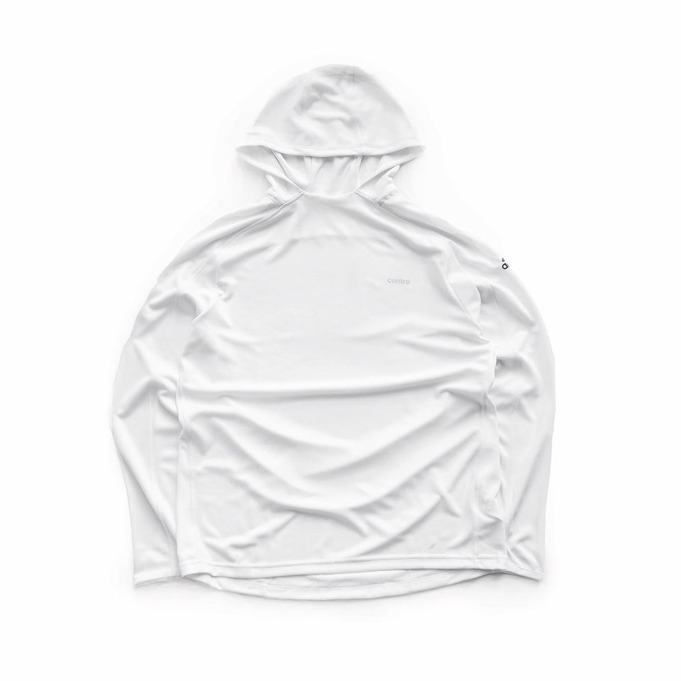 Centre X Adidas Game Mode Training Hoodie (White) - Centre Hoodies/Sweatshirts