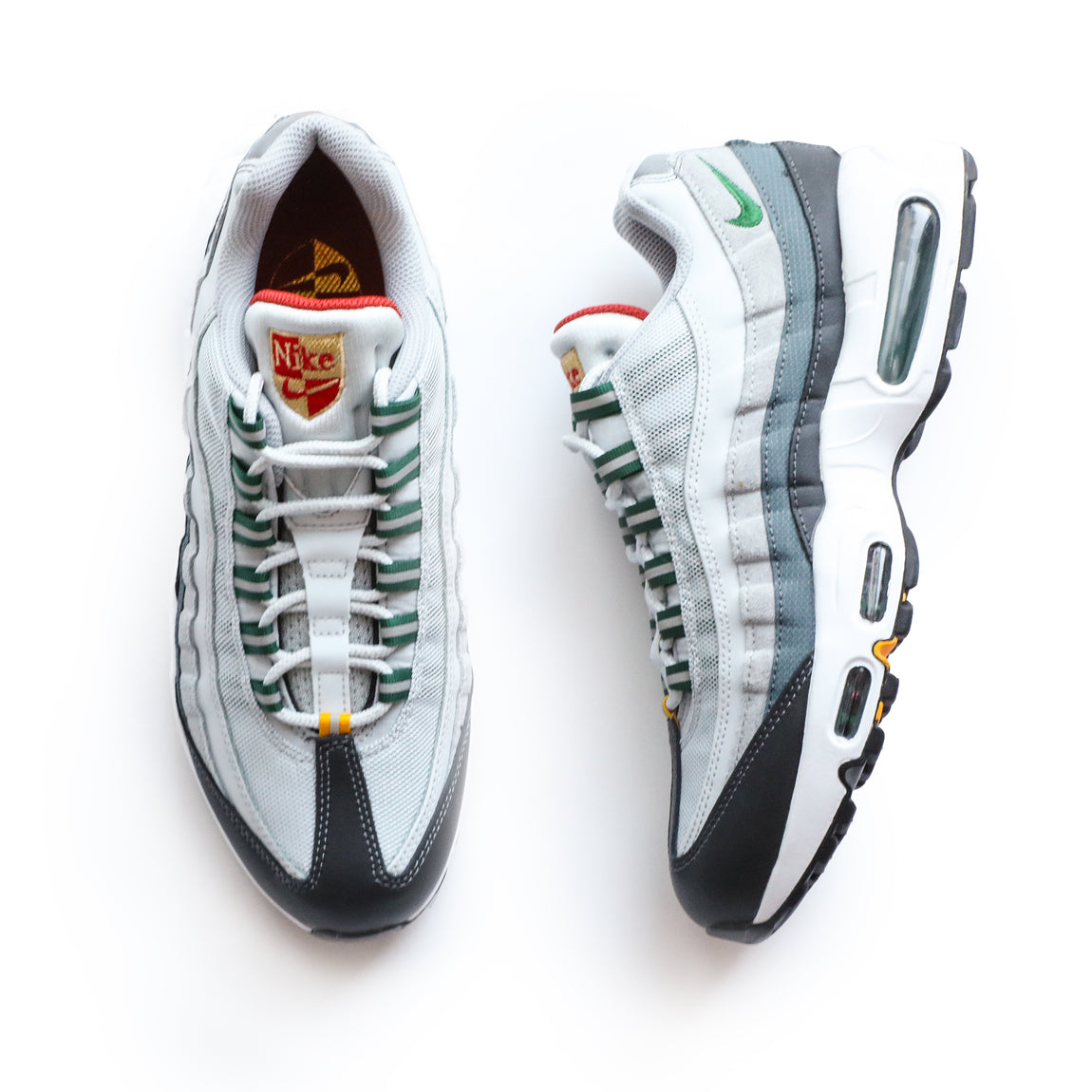 Nike Air Max 95 (Pure Platinum/Gorge Green) - Nike Air Max 95 (Pure Platinum/Gorge Green) - 
