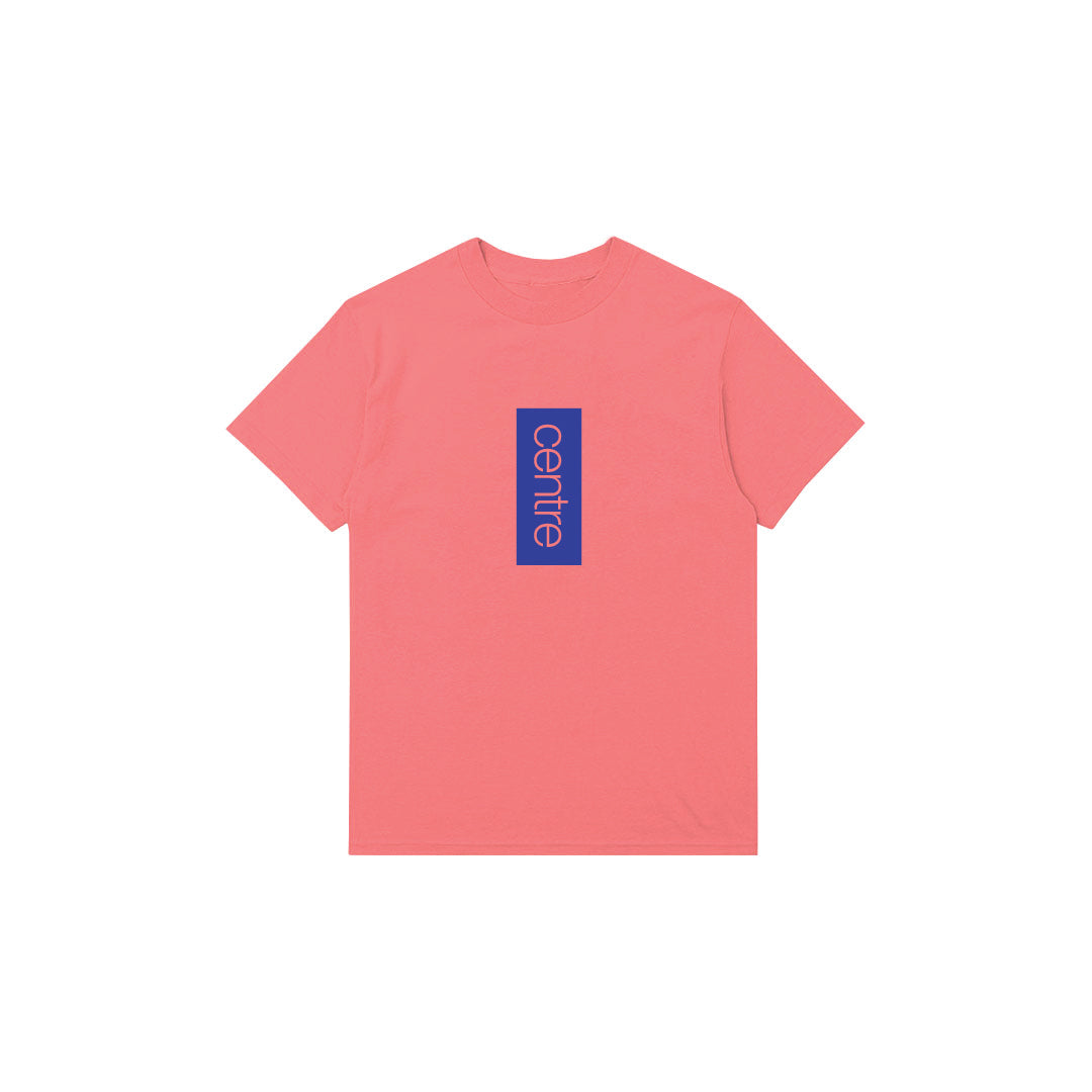 Centre Vertical Tee (Salmon) - Centre Vertical Tee (Salmon) - 